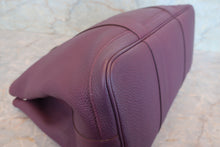 将图片加载到图库查看器，HERMES  GARDEN PARTY PM Negonda leather Cassis □O刻印 Tote bag 700110111
