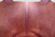 将图片加载到图库查看器，HERMES PICOTIN LOCK MM Clemence leather Mauve sylvestre Z刻印 Hand bag 800080011
