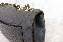 画像をギャラリービューアに読み込む, CHANEL/シャネル デカマトラッセシングルフラップチェーンショルダーバッグ ラムスキン ブラック/ゴールド金具 ショルダーバッグ 700070067
