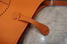 画像をギャラリービューアに読み込む, HERMES／エルメス エブリンTPM ヴォーエプソン オレンジ □H刻印 ショルダーバッグ 800060093
