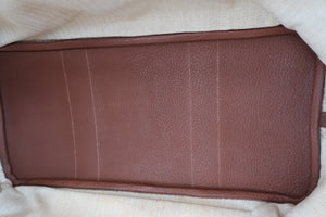 HERMES／エルメス ガーデンパーティPM ネゴンダ ブラウン □N刻印 トートバッグ 700060214