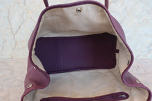 将图片加载到图库查看器，HERMES  GARDEN PARTY PM Negonda leather Cassis □O刻印 Tote bag 700110111
