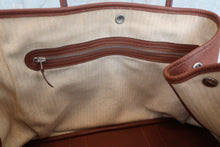 將圖片載入圖庫檢視器 HERMES／エルメス ガーデンパーティPM ネゴンダ ブラウン □N刻印 トートバッグ 700060214
