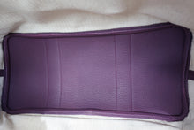 将图片加载到图库查看器，HERMES  GARDEN PARTY PM Negonda leather Cassis □O刻印 Tote bag 700110111

