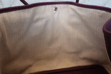将图片加载到图库查看器，HERMES  GARDEN PARTY PM Negonda leather Cassis □O刻印 Tote bag 700110111
