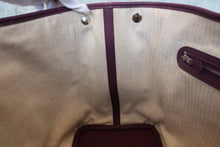 将图片加载到图库查看器，HERMES  GARDEN PARTY PM Negonda leather Cassis □O刻印 Tote bag 700110111
