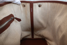 將圖片載入圖庫檢視器 HERMES／エルメス ガーデンパーティPM ネゴンダ ブラウン □N刻印 トートバッグ 700060214
