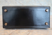 将图片加载到图库查看器，HERMES MINI KELLY 20 Box carf leather Black ○S刻印 Shoulder bag 800070059
