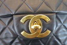 画像をギャラリービューアに読み込む, CHANEL/シャネル デカマトラッセシングルフラップチェーンショルダーバッグ ラムスキン ブラック/ゴールド金具 ショルダーバッグ 700070067
