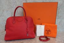 画像をギャラリービューアに読み込む, HERMES／エルメス ボリード35 トリヨンクレマンス ルージュヴィフ □G刻印 ショルダーバッグ 700070179
