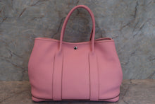 将图片加载到图库查看器，HERMES GARDEN PARTY PM Negonda leather Pink □O刻印 Tote bag 600100004
