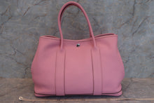 将图片加载到图库查看器，HERMES GARDEN PARTY PM Negonda leather Pink □O刻印 Tote bag 600100004
