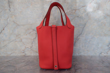 画像をギャラリービューアに読み込む, HERMES／エルメス ピコタンロックＰＭ トリヨンクレマンス ローズジャイプール □P刻印 ハンドバッグ 700110099
