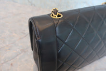 将图片加载到图库查看器，CHANEL/香奈儿 戴妃 CF 链条包 羊皮 Black/Gold hadware(黑色/金色金属) 肩背包 800030078
