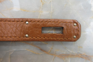 HERMES／エルメス バーキン30 アルルカン トリヨンクレマンス オレンジ/サンギーヌ/ゴールド/ブルーラン/ブルーイドラ/エタン □Q刻印 ハンドバッグ 700070283