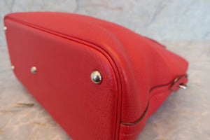 HERMES／エルメス ボリード35 トリヨンクレマンス ルージュヴィフ □G刻印 ショルダーバッグ 700070179