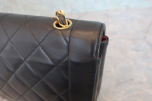将图片加载到图库查看器，CHANEL/香奈儿 戴妃 CF 链条包 羊皮 Black/Gold hadware(黑色/金色金属) 肩背包 800030078
