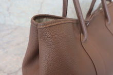 将图片加载到图库查看器，HERMES GARDEN PARTY PM Negonda leather Khaki □K刻印 Tote bag 600080011
