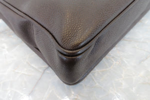 CHANEL/シャネル ココマークチェーンショルダーバッグ キャビアスキン ブラウン/ゴールド金具 ショルダーバッグ 700080115