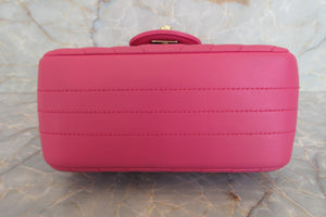 CHANEL/シャネル Vステッチチェーンショルダーバッグ ラムスキン ピンク/ゴールド金具 ショルダーバッグ 700050123