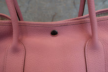 将图片加载到图库查看器，HERMES GARDEN PARTY PM Negonda leather Pink □O刻印 Tote bag 600100004
