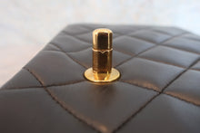 将图片加载到图库查看器，CHANEL/香奈儿 戴妃 CF 链条包 羊皮 Black/Gold hadware(黑色/金色金属) 肩背包 800030078
