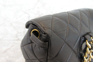 CHANEL/シャネル マトラッセチェーンリュック ラムスキン ブラック/ゴールド金具 リュック 700080045