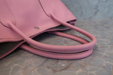 将图片加载到图库查看器，HERMES GARDEN PARTY PM Negonda leather Pink □O刻印 Tote bag 600100004
