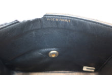 Load image into Gallery viewer, CHANEL Mini Matelasse chain shoulder bag Lambskin Black/White/Gold hadware Shoulder bag 800080235
