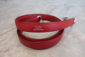 HERMES／エルメス ボリード35 トリヨンクレマンス ルージュヴィフ □G刻印 ショルダーバッグ 700070179