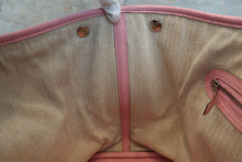 将图片加载到图库查看器，HERMES GARDEN PARTY PM Negonda leather Pink □O刻印 Tote bag 600100004
