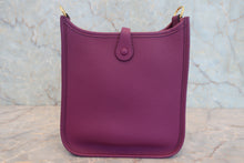 将图片加载到图库查看器，HERMES EVELYNE TPM Clemence leather Anemone Y刻印 Shoulder bag 800080012
