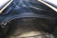 Load image into Gallery viewer, CHANEL CC mark fringe chain shoulder bag Lambskin Black/Gold hadware Shoulder bag 600110183
