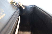 Load image into Gallery viewer, CHANEL Mini Matelasse chain shoulder bag Lambskin Black/White/Gold hadware Shoulder bag 800080235
