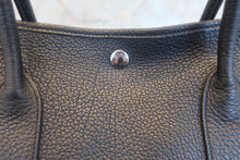 画像をギャラリービューアに読み込む, HERMES／エルメス ガーデンパーティPM ネゴンダ ブラック D刻印 トートバッグ 800010221
