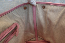 将图片加载到图库查看器，HERMES GARDEN PARTY PM Negonda leather Pink □O刻印 Tote bag 600100004
