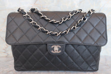 画像をギャラリービューアに読み込む, CHANEL/シャネル 中マトラッセシングルフラップチェーンショルダーバッグ キャビアスキン ブラック/シルバー金具 ショルダーバッグ 700070267
