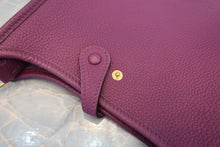 将图片加载到图库查看器，HERMES EVELYNE TPM Clemence leather Anemone Y刻印 Shoulder bag 800080012
