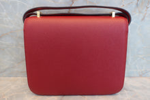 将图片加载到图库查看器，HERMES CONSTANCE3 MINI Epsom leather Rouge Grenet X刻印 Shoulder bag 600100008
