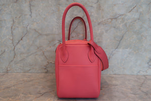 HERMES／エルメス リンディ26 エバーカラー ローズアザレ A刻印 ショルダーバッグ 700070096