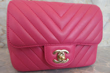 將圖片載入圖庫檢視器 CHANEL/シャネル Vステッチチェーンショルダーバッグ ラムスキン ピンク/ゴールド金具 ショルダーバッグ 700050123
