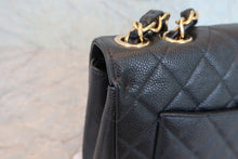 画像をギャラリービューアに読み込む, CHANEL/シャネル 中マトラッセシングルフラップチェーンショルダーバッグ キャビアスキン ブラック/ゴールド金具 ショルダーバッグ 800090116
