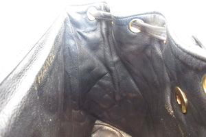 CHANEL/シャネル マトラッセチェーンリュック ラムスキン ブラック/ゴールド金具 リュック 700080045