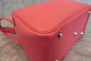 HERMES／エルメス リンディ26 エバーカラー ローズアザレ A刻印 ショルダーバッグ 700070096