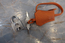 Load image into Gallery viewer, HERMES BIRKIN 30 Clemence leather Orange □P Engraving Hand bag 800060140
