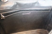 画像をギャラリービューアに読み込む, CHANEL/シャネル 中マトラッセシングルフラップチェーンショルダーバッグ キャビアスキン ブラック/シルバー金具 ショルダーバッグ 700070267

