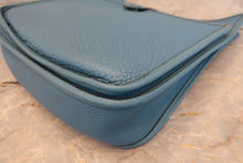 画像をギャラリービューアに読み込む, HERMES／エルメス エブリン2ＰＭ トリヨンクレマンス ブルージーン □H刻印 ショルダーバッグ 700110093
