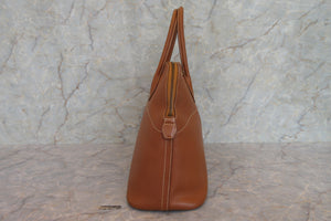 HERMES／エルメス ボリード35 クシュベル ゴールド ショルダーバッグ 700070110