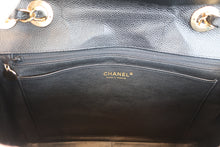 画像をギャラリービューアに読み込む, CHANEL/シャネル 中マトラッセシングルフラップチェーンショルダーバッグ キャビアスキン ブラック/ゴールド金具 ショルダーバッグ 800090116
