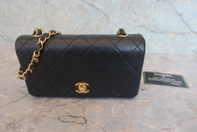 將圖片載入圖庫檢視器 CHANEL/シャネル ミニマトラッセフルフラップチェーンショルダーバッグ ラムスキン ブラック/ゴールド金具 ショルダーバッグ 800030081

